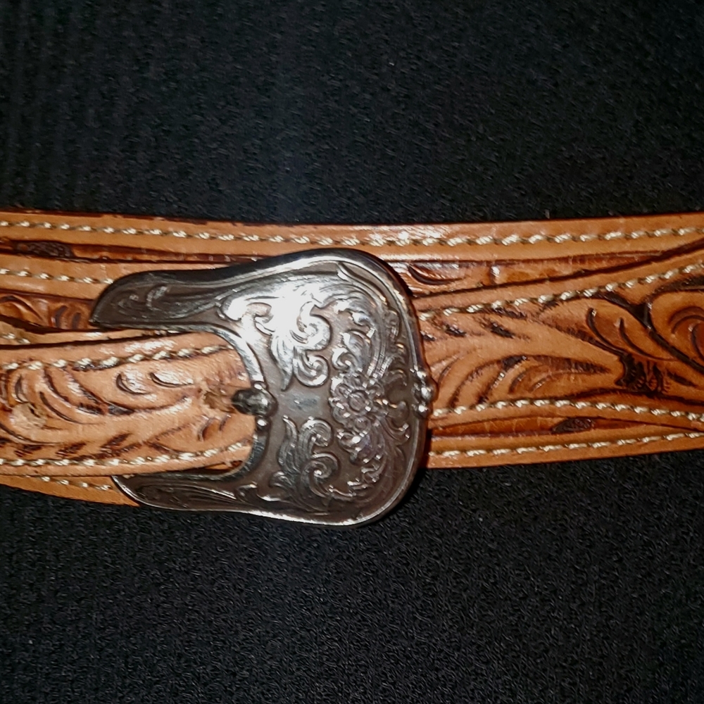 Tony Lama Leather Belt size 42